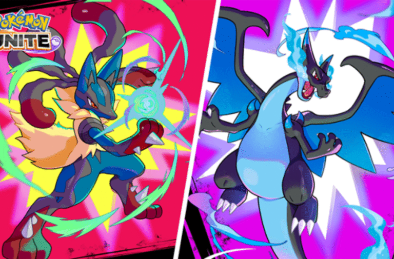 Mega Lucario and Mega Charizard X Are Set to Bring Brawn and Burn to Pokémon UNITE