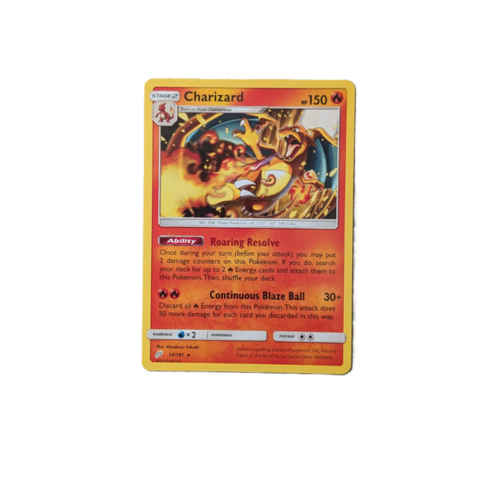 Pokémon TCG Charizard Rare 14/181 Non Holo Rare