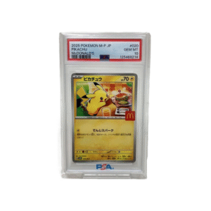 PSA10 Pokemon Card piKachu McDonald's promotional 2025