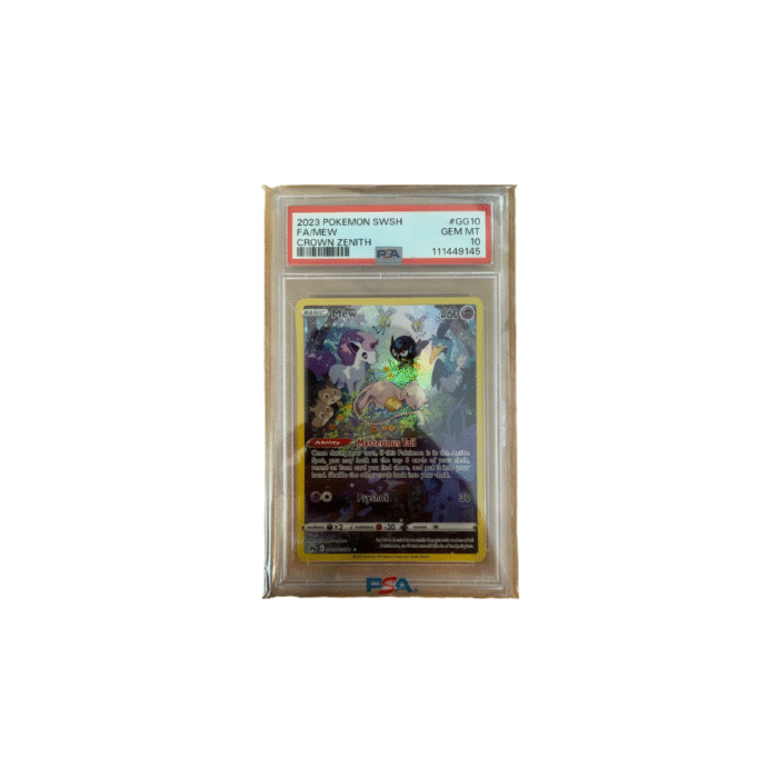 Mew GG10/GG70 PSA 10 Crown Zenith Galarian Gallery Full Art Pokemon TCG Mew GG10/GG70 PSA 10 Crown Zenith Galarian Gallery Full Art Pokemon TCG