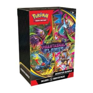 Pokémon TCG: Mega Evolution-Phantasmal Flames Booster Bundle (6 Packs)